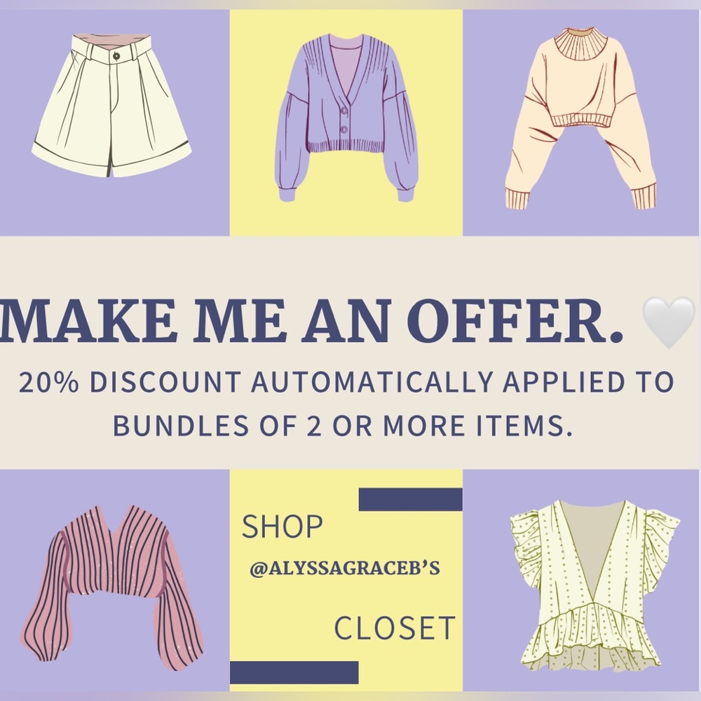 MAKE ME AN OFFER 🤍